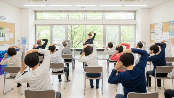 【参加者募集】椅子に座って無理なく!60歳以上対象「チェアヨガ教室」のご案内